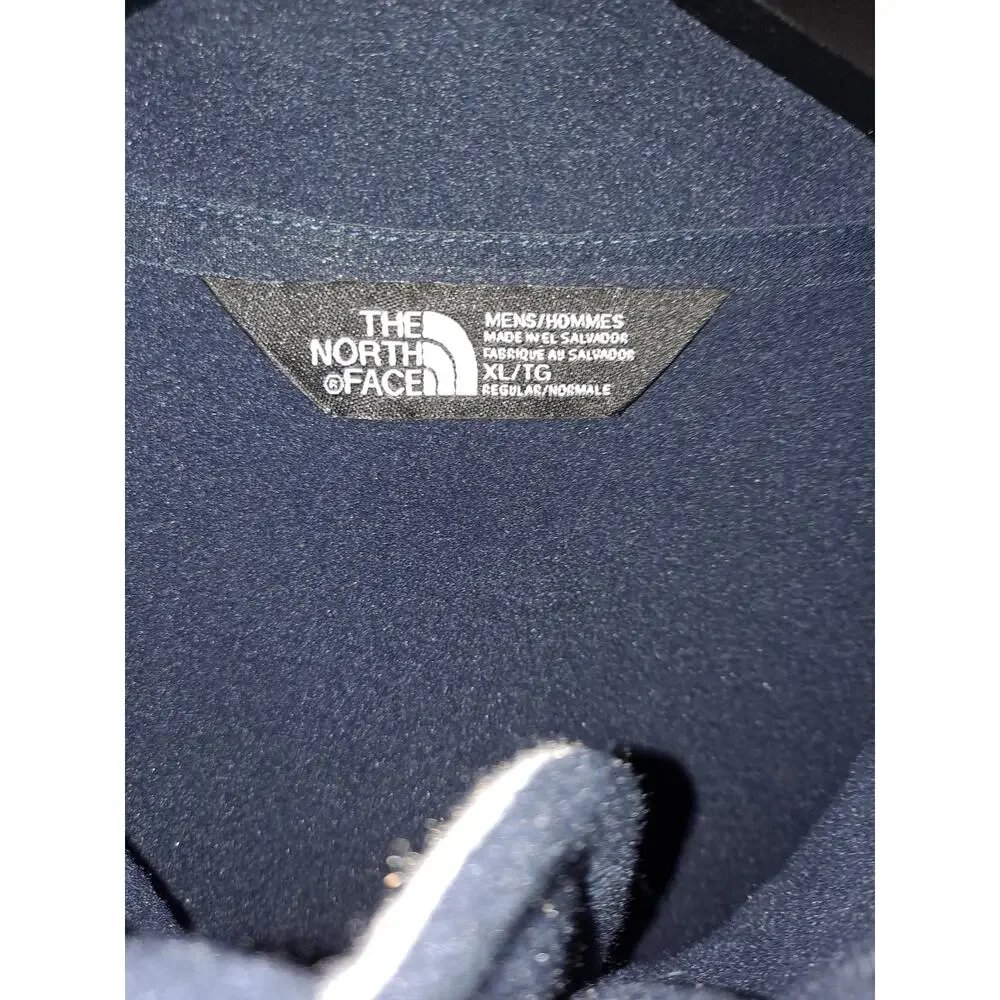 The North Face Blue‎ and Orange Full Zip Fleece with Drawstring Waist Size XL
